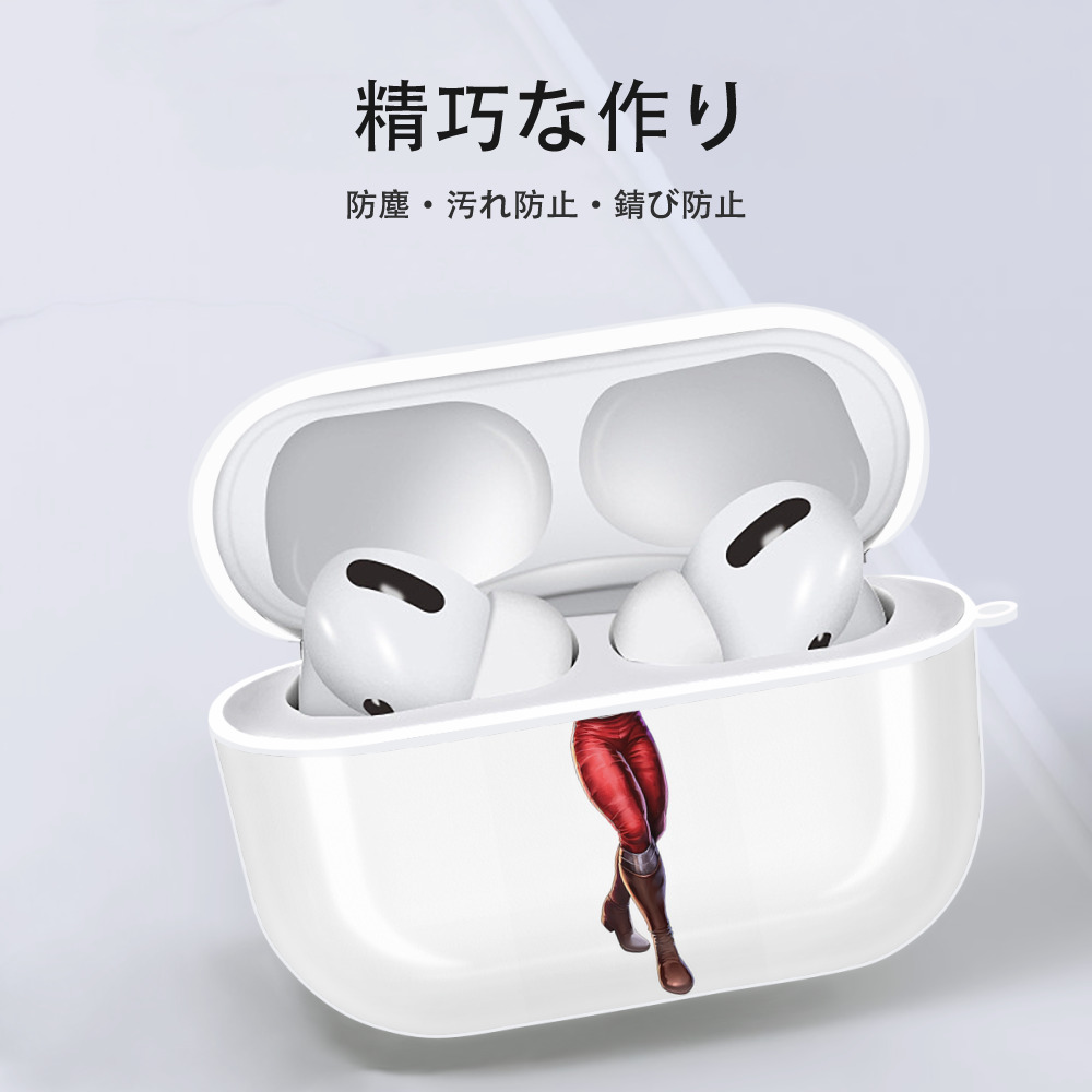 北斗の拳 Fist of the North Star 【AirPods Pro用】ハードシェル保護ケース 耐衝撃・防指紋・カラビナ付き商品仕様