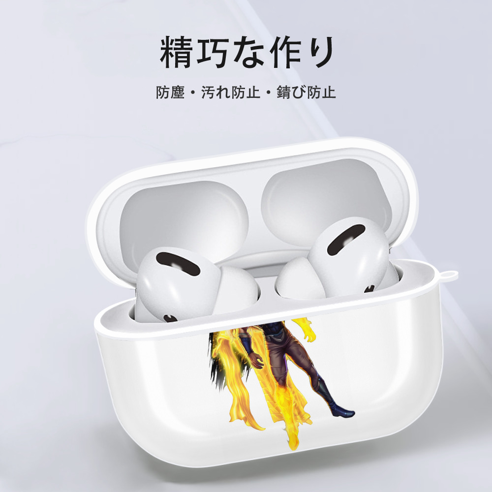 北斗の拳 Fist of the North Star 【AirPods Pro用】ハードシェル保護ケース 耐衝撃・防指紋・カラビナ付き商品仕様