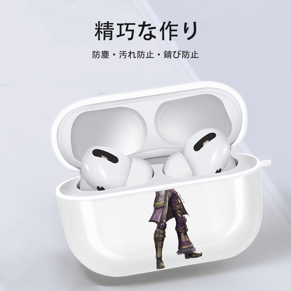 北斗の拳 Fist of the North Star 【AirPods Pro用】ハードシェル保護ケース 耐衝撃・防指紋・カラビナ付き商品仕様