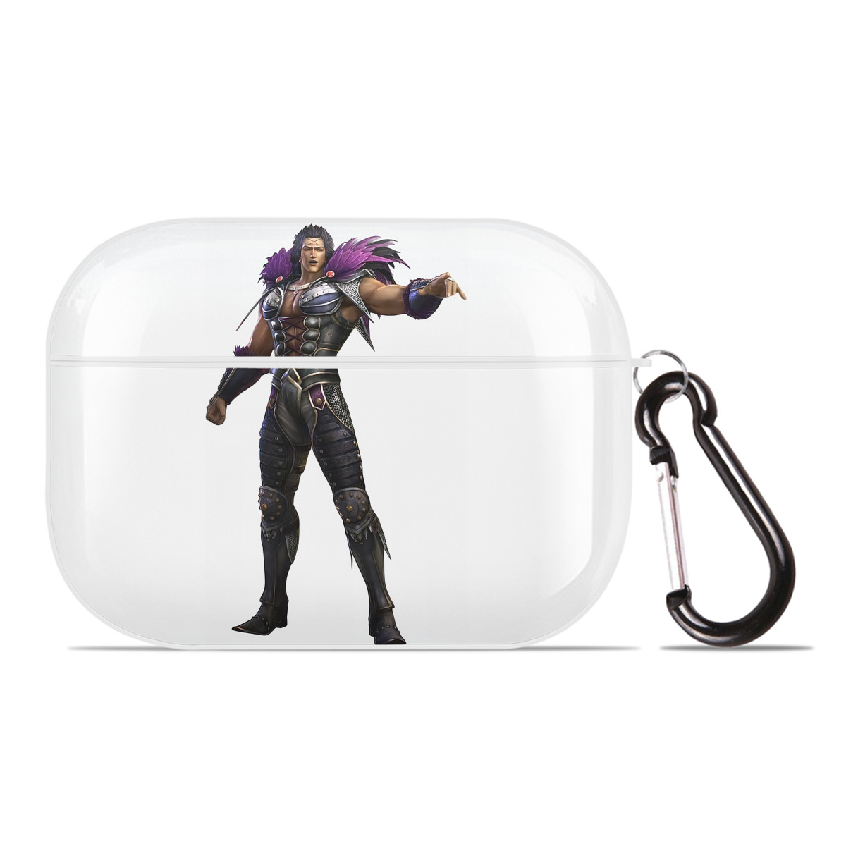 （画像用） 北斗の拳 Fist of the North Star 【AirPods Pro用】ハードシェル保護ケース 耐衝撃・防指紋・カラビナ付き商品仕様