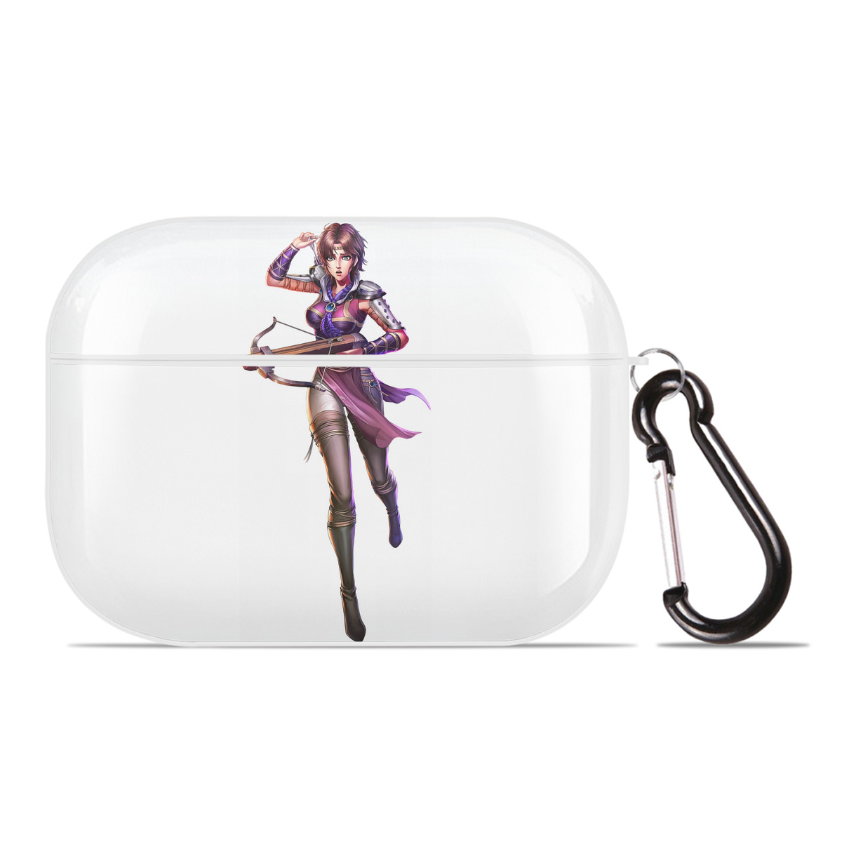 （画像用） 北斗の拳 Fist of the North Star 【AirPods Pro用】ハードシェル保護ケース 耐衝撃・防指紋・カラビナ付き商品仕様