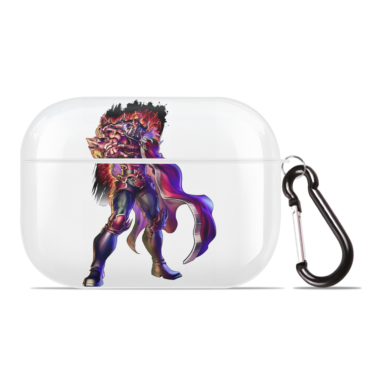（画像用） 北斗の拳 Fist of the North Star 【AirPods Pro用】ハードシェル保護ケース 耐衝撃・防指紋・カラビナ付き商品仕様