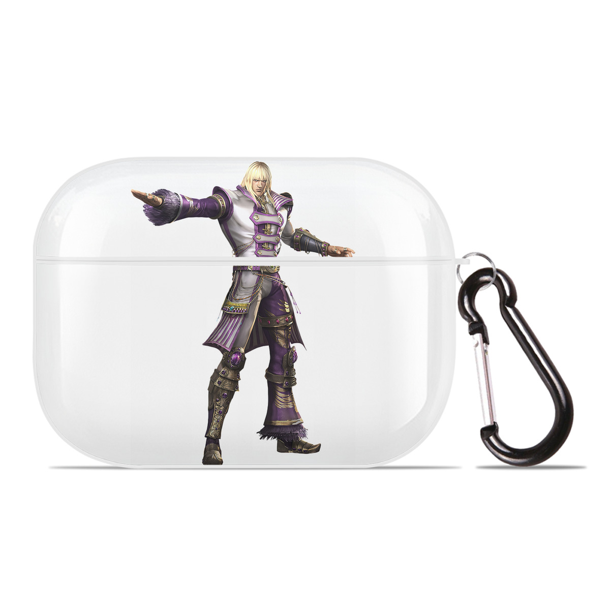 （画像用） 北斗の拳 Fist of the North Star 【AirPods Pro用】ハードシェル保護ケース 耐衝撃・防指紋・カラビナ付き商品仕様