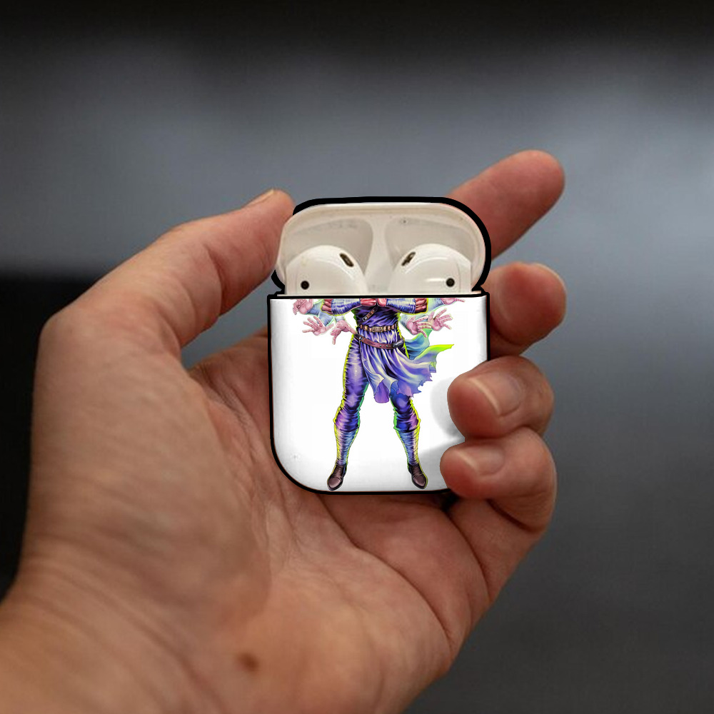 北斗の拳 Fist of the North Star AirPods 第2世代保護ケース ハードシェル ブラック 耐衝撃・防指紋・カラビナ付き