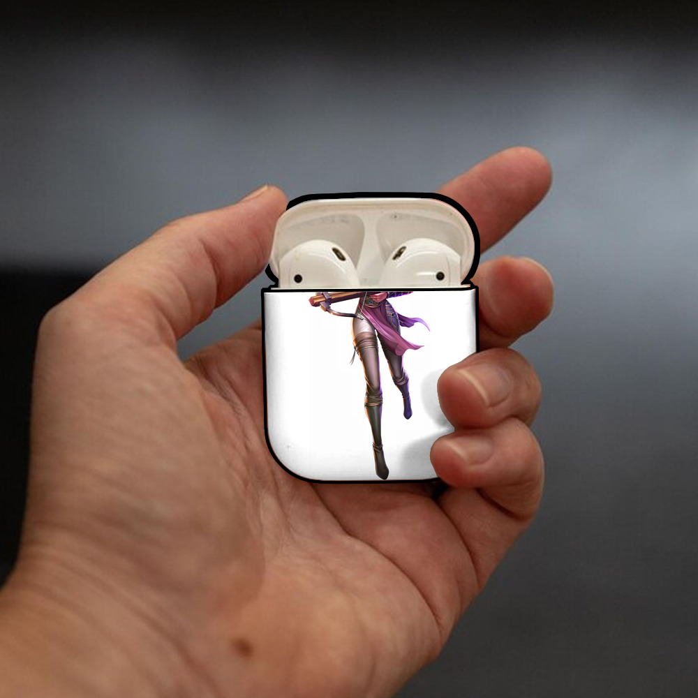 北斗の拳 Fist of the North Star AirPods 第2世代保護ケース ハードシェル ブラック 耐衝撃・防指紋・カラビナ付き