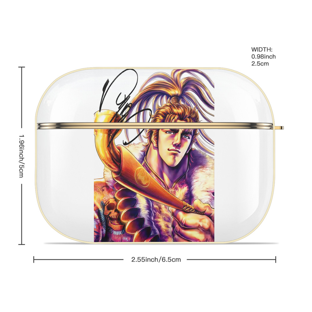 北斗の拳 Fist of the North Star 【AirPods Pro用】ハードシェル保護ケース｜耐衝撃・防指紋・カラビナ付き商品仕様