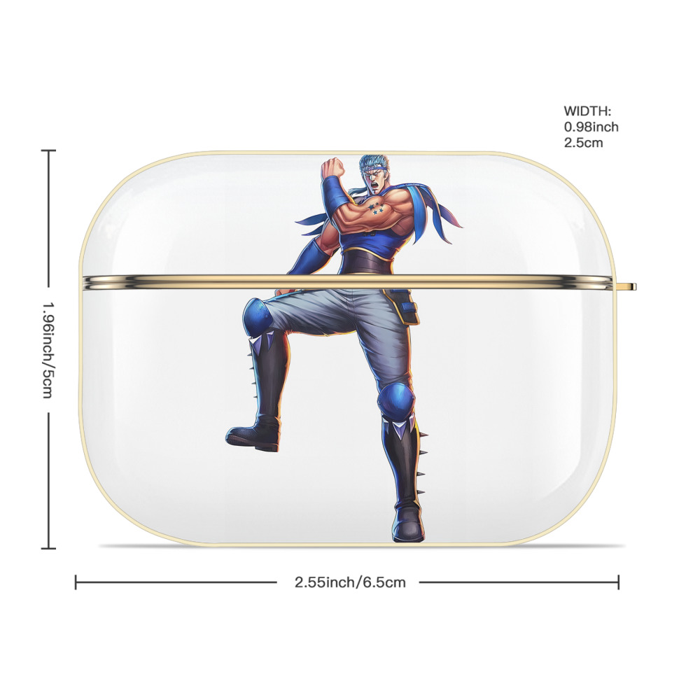 北斗の拳 Fist of the North Star 【AirPods Pro用】ハードシェル保護ケース｜耐衝撃・防指紋・カラビナ付き商品仕様