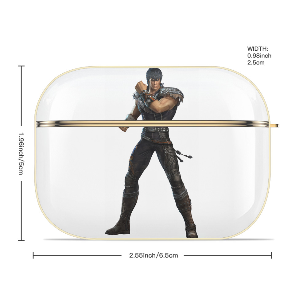 北斗の拳 Fist of the North Star 【AirPods Pro用】ハードシェル保護ケース｜耐衝撃・防指紋・カラビナ付き商品仕様