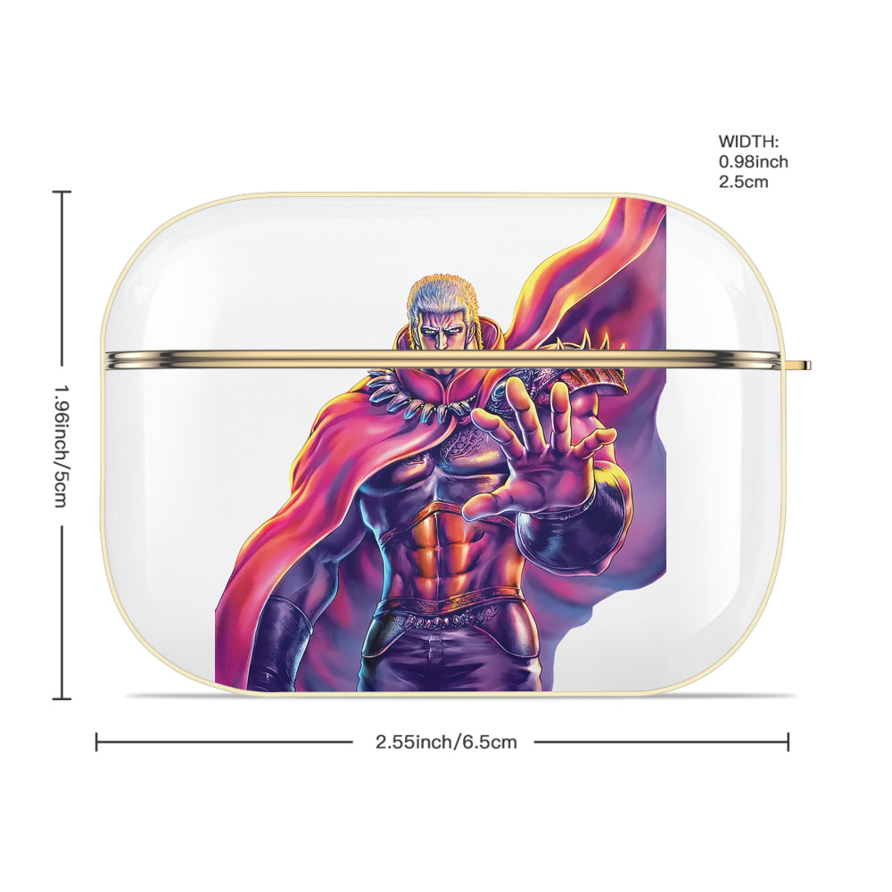北斗の拳 Fist of the North Star 【AirPods Pro用】ハードシェル保護ケース｜耐衝撃・防指紋・カラビナ付き商品仕様
