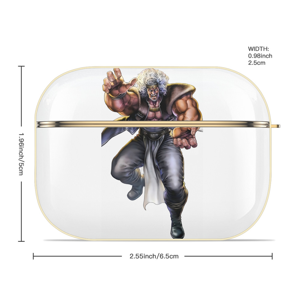 北斗の拳 Fist of the North Star 【AirPods Pro用】ハードシェル保護ケース｜耐衝撃・防指紋・カラビナ付き商品仕様