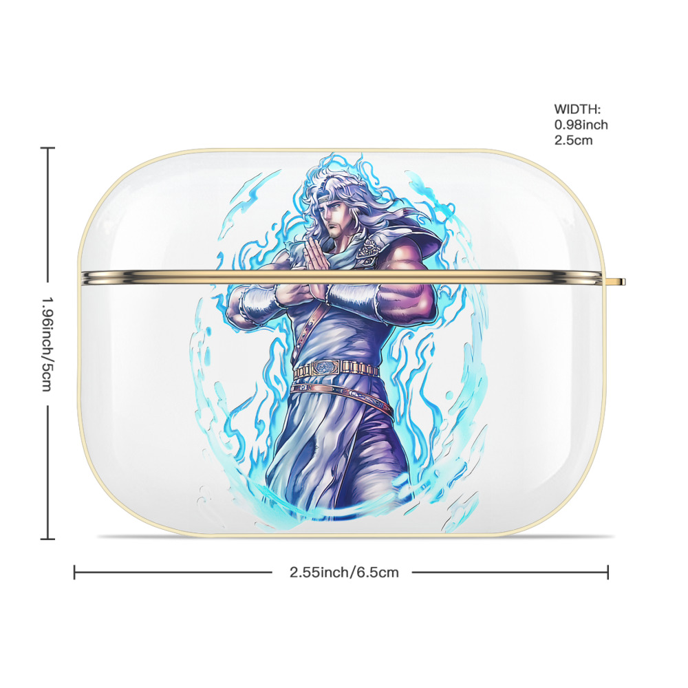 北斗の拳 Fist of the North Star 【AirPods Pro用】ハードシェル保護ケース｜耐衝撃・防指紋・カラビナ付き商品仕様
