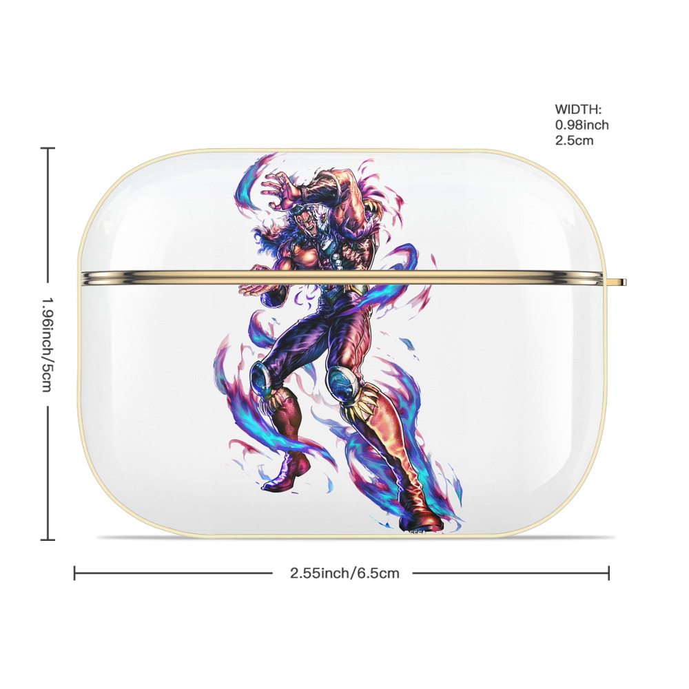 北斗の拳 Fist of the North Star 【AirPods Pro用】ハードシェル保護ケース｜耐衝撃・防指紋・カラビナ付き商品仕様