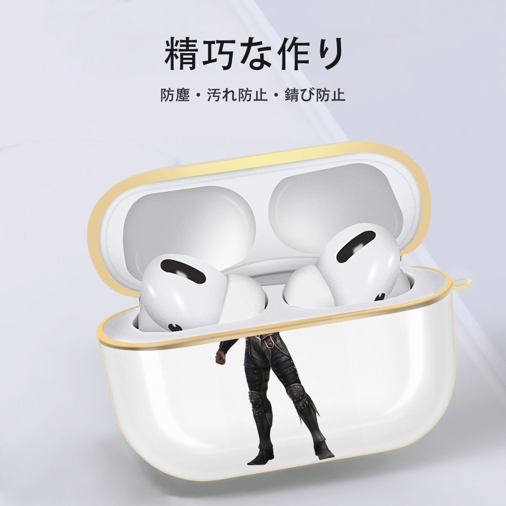 北斗の拳 Fist of the North Star 【AirPods Pro用】ハードシェル保護ケース｜耐衝撃・防指紋・カラビナ付き商品仕様