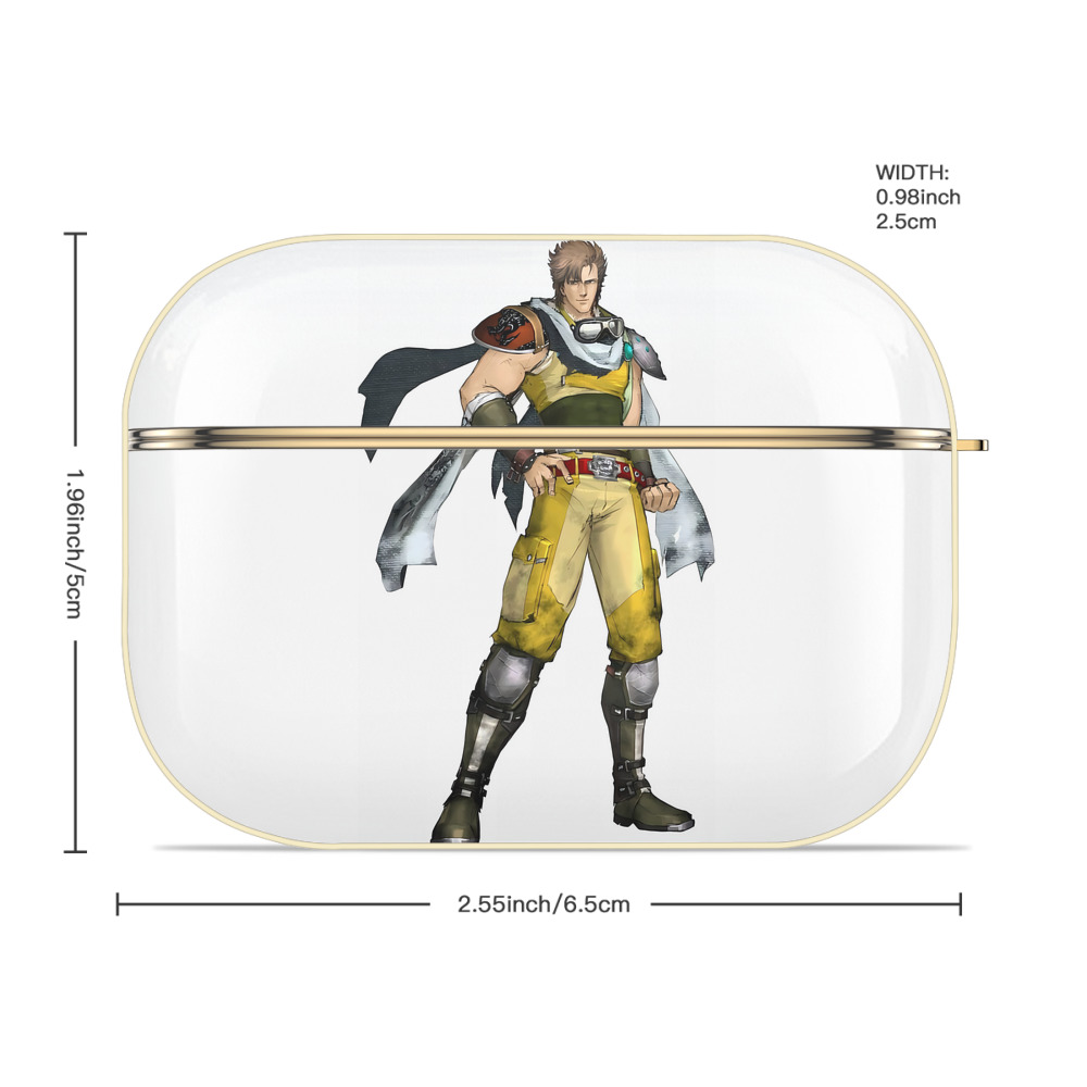北斗の拳 Fist of the North Star 【AirPods Pro用】ハードシェル保護ケース｜耐衝撃・防指紋・カラビナ付き商品仕様