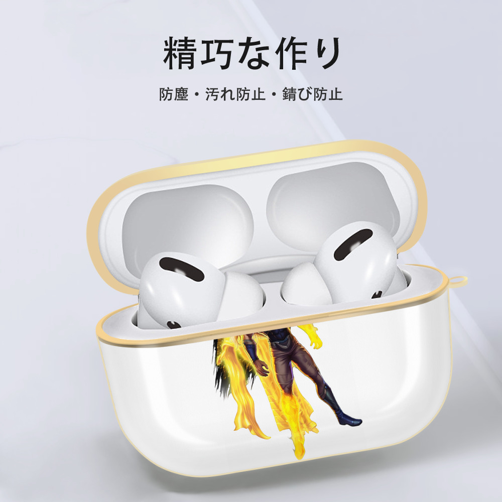 北斗の拳 Fist of the North Star 【AirPods Pro用】ハードシェル保護ケース｜耐衝撃・防指紋・カラビナ付き商品仕様