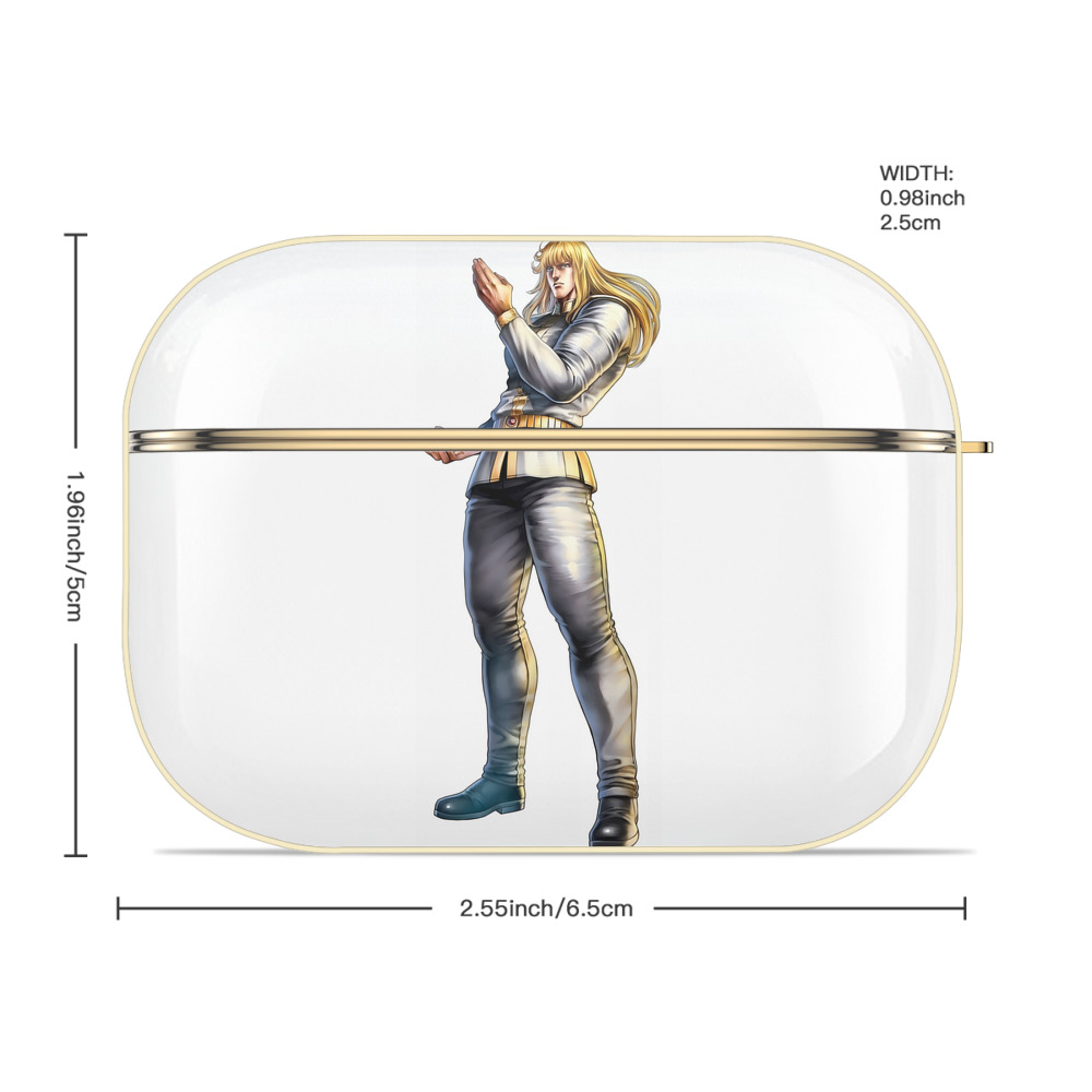 北斗の拳 Fist of the North Star 【AirPods Pro用】ハードシェル保護ケース｜耐衝撃・防指紋・カラビナ付き商品仕様