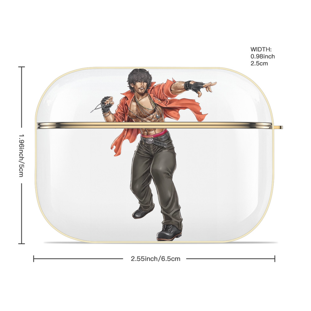北斗の拳 Fist of the North Star 【AirPods Pro用】ハードシェル保護ケース｜耐衝撃・防指紋・カラビナ付き商品仕様