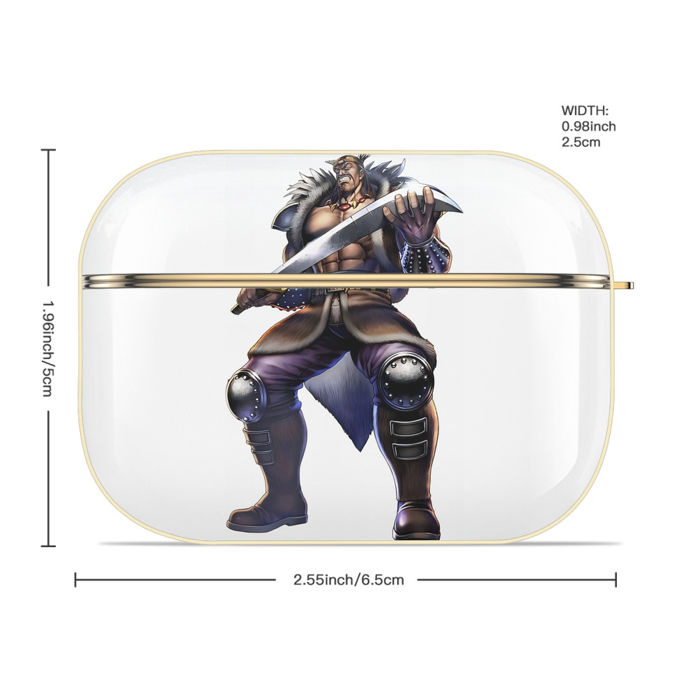 北斗の拳 Fist of the North Star 【AirPods Pro用】ハードシェル保護ケース｜耐衝撃・防指紋・カラビナ付き商品仕様
