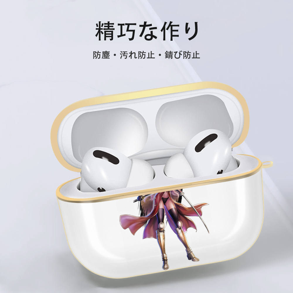 北斗の拳 Fist of the North Star 【AirPods Pro用】ハードシェル保護ケース｜耐衝撃・防指紋・カラビナ付き商品仕様