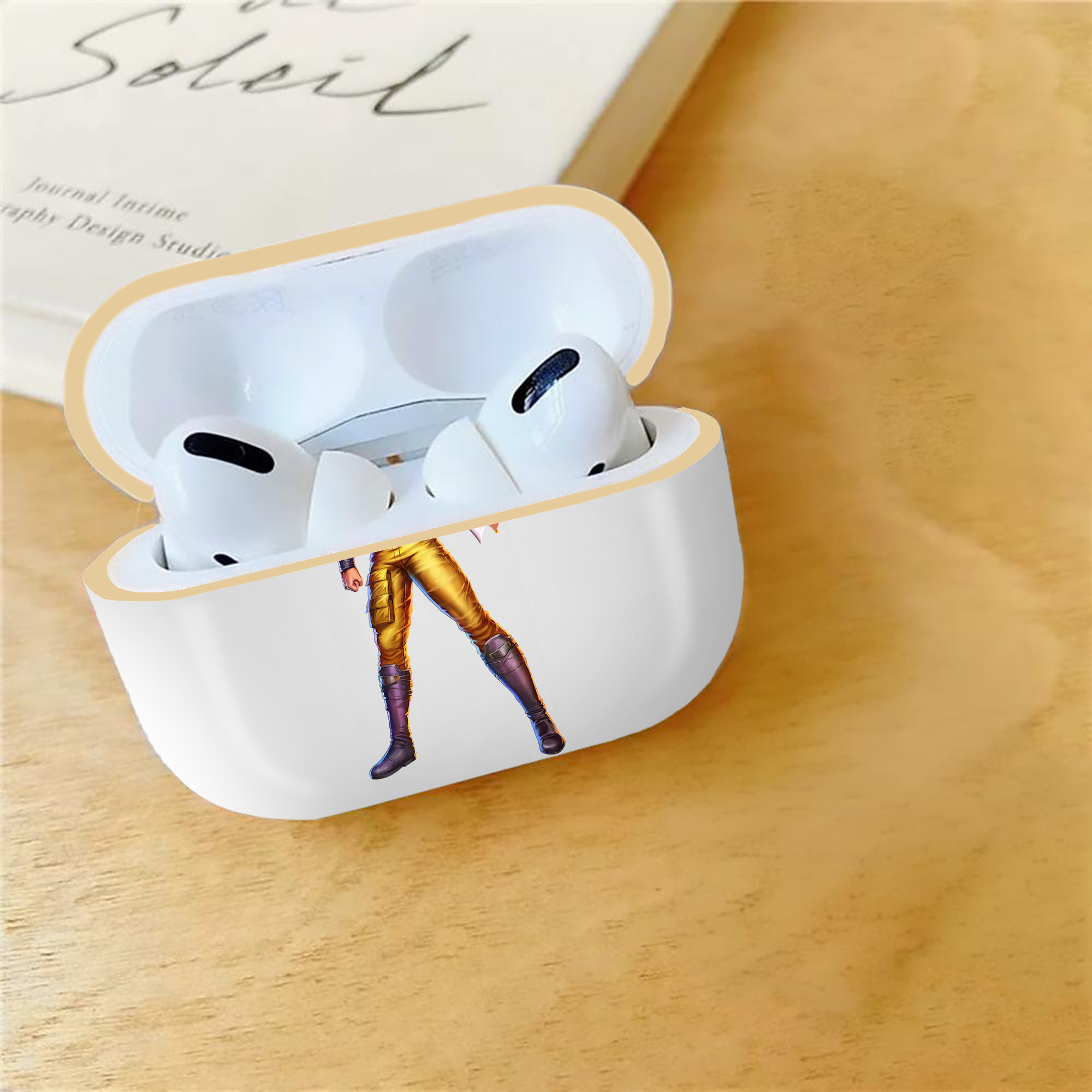 北斗の拳 Fist of the North Star 【AirPods Pro用】ハードシェル保護ケース｜耐衝撃・防指紋・カラビナ付き商品仕様