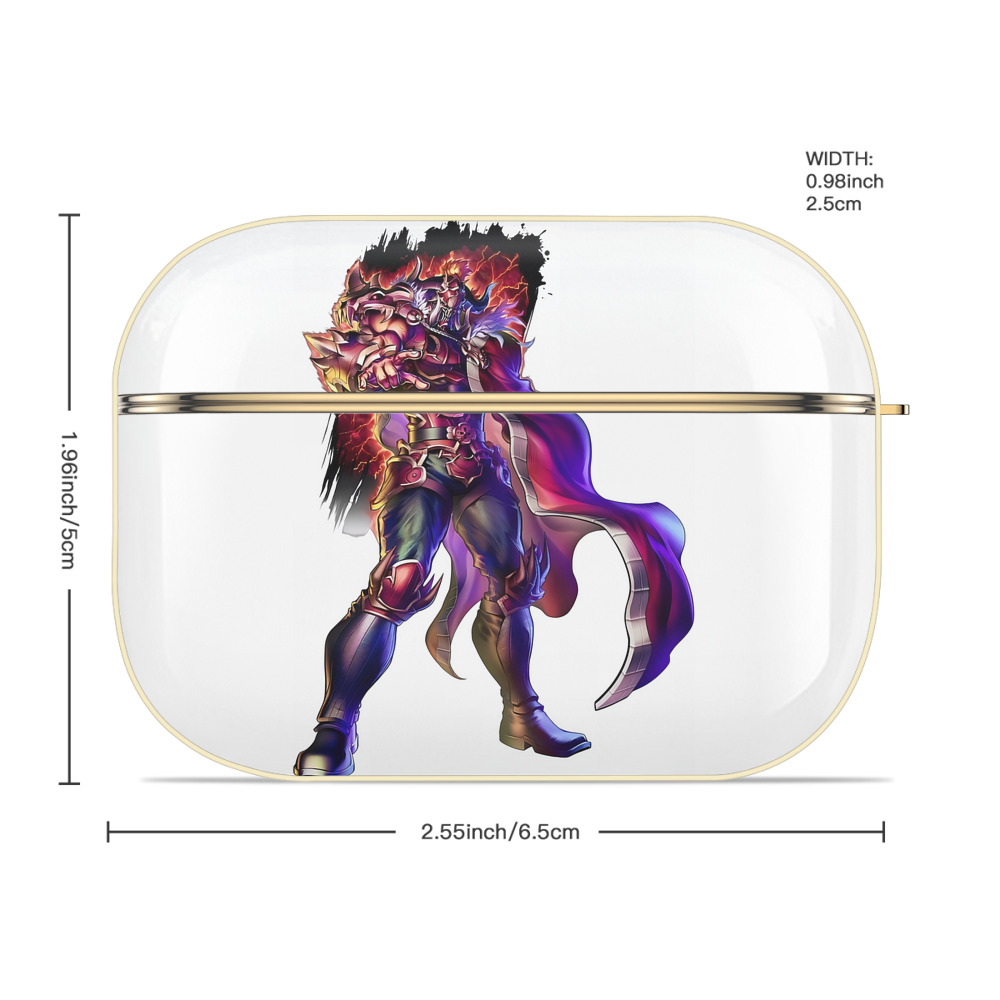 北斗の拳 Fist of the North Star 【AirPods Pro用】ハードシェル保護ケース｜耐衝撃・防指紋・カラビナ付き商品仕様