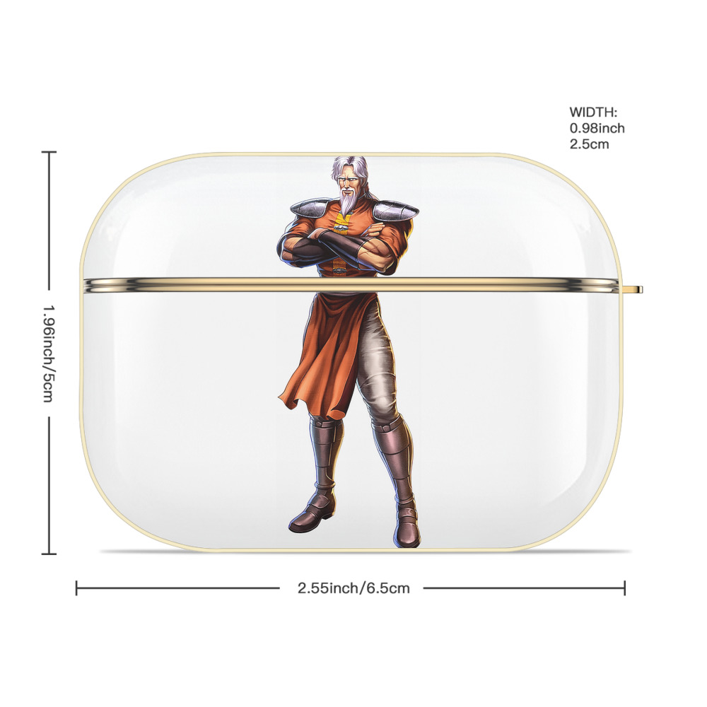 北斗の拳 Fist of the North Star 【AirPods Pro用】ハードシェル保護ケース｜耐衝撃・防指紋・カラビナ付き商品仕様