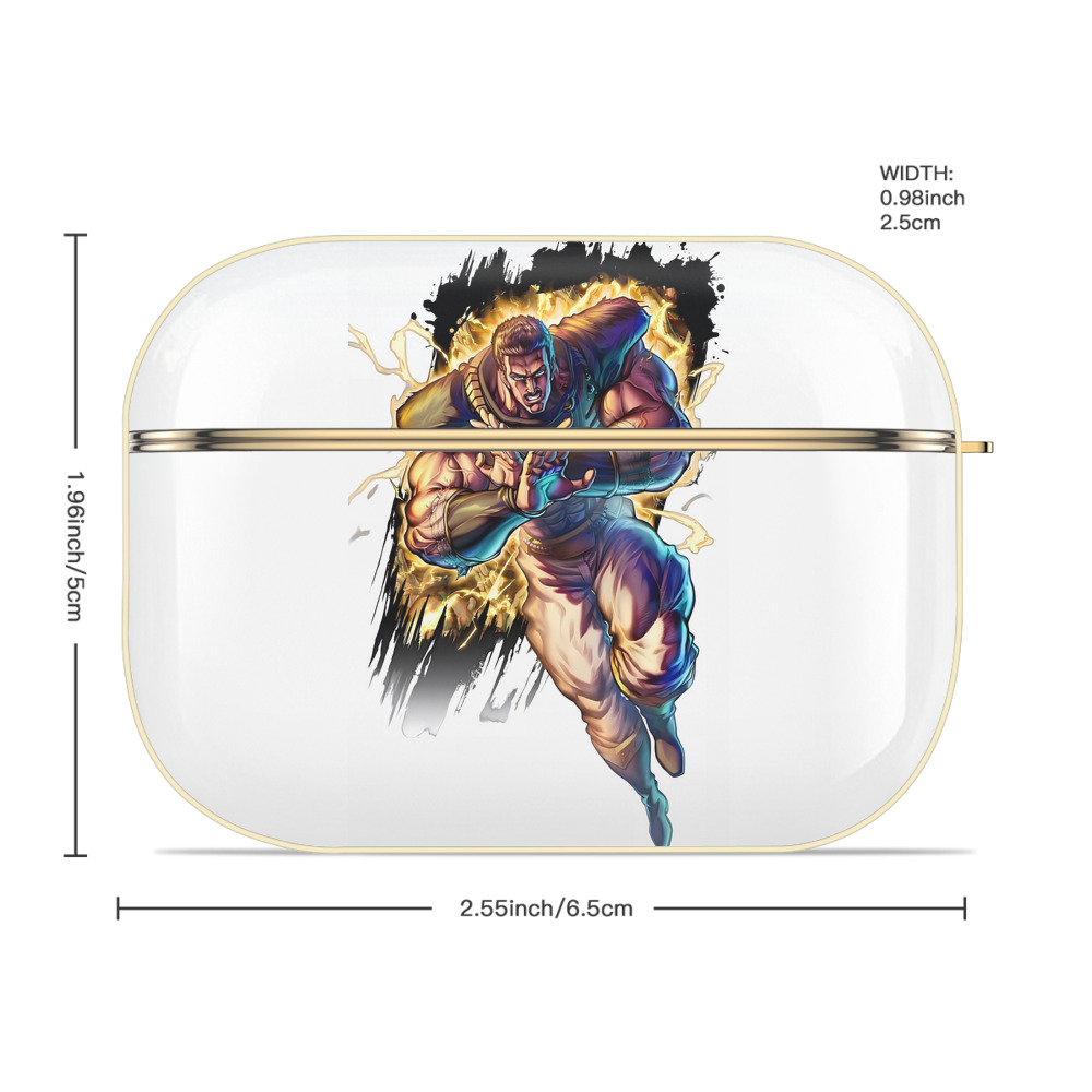 北斗の拳 Fist of the North Star 【AirPods Pro用】ハードシェル保護ケース｜耐衝撃・防指紋・カラビナ付き商品仕様