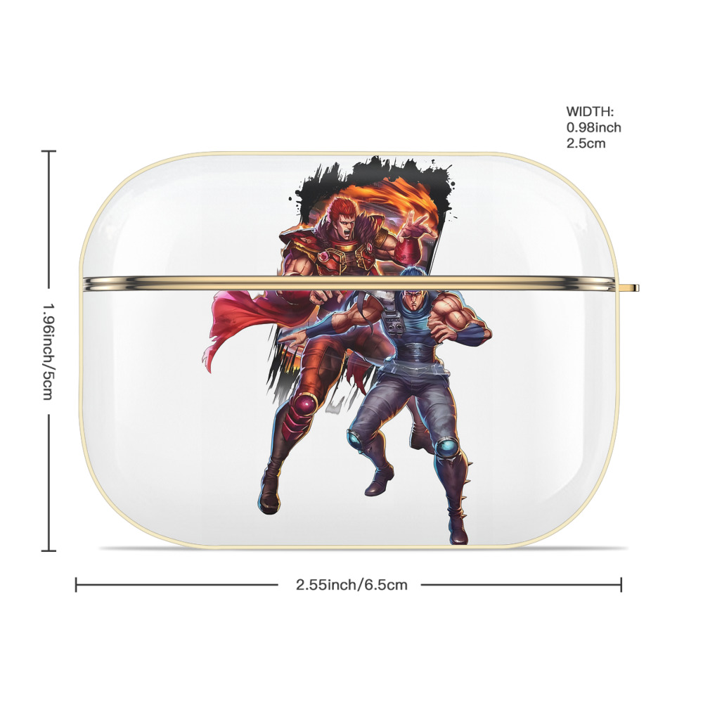 北斗の拳 Fist of the North Star 【AirPods Pro用】ハードシェル保護ケース｜耐衝撃・防指紋・カラビナ付き商品仕様