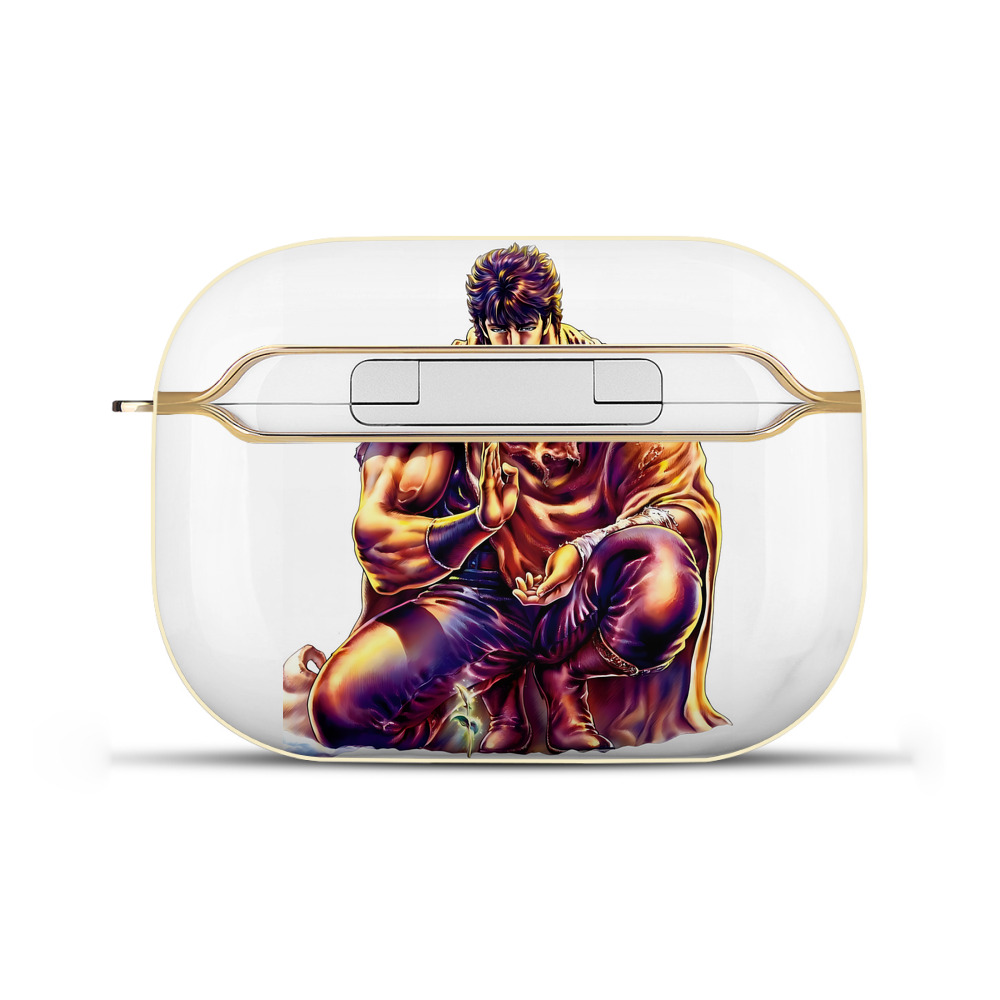 （画像用） 北斗の拳 Fist of the North Star 【AirPods Pro用】ハードシェル保護ケース｜耐衝撃・防指紋・カラビナ付き商品仕様