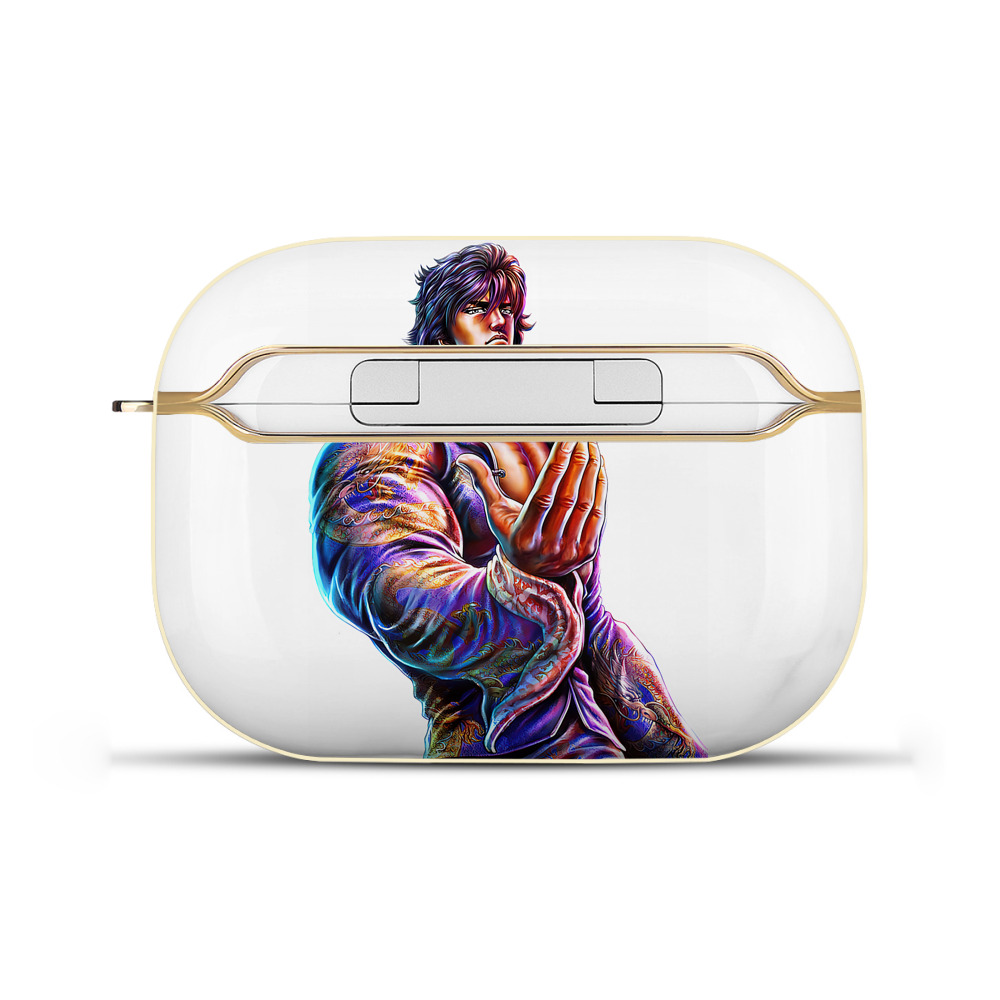 （画像用） 北斗の拳 Fist of the North Star 【AirPods Pro用】ハードシェル保護ケース｜耐衝撃・防指紋・カラビナ付き商品仕様
