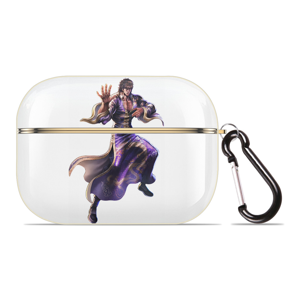 （画像用） 北斗の拳 Fist of the North Star 【AirPods Pro用】ハードシェル保護ケース｜耐衝撃・防指紋・カラビナ付き商品仕様