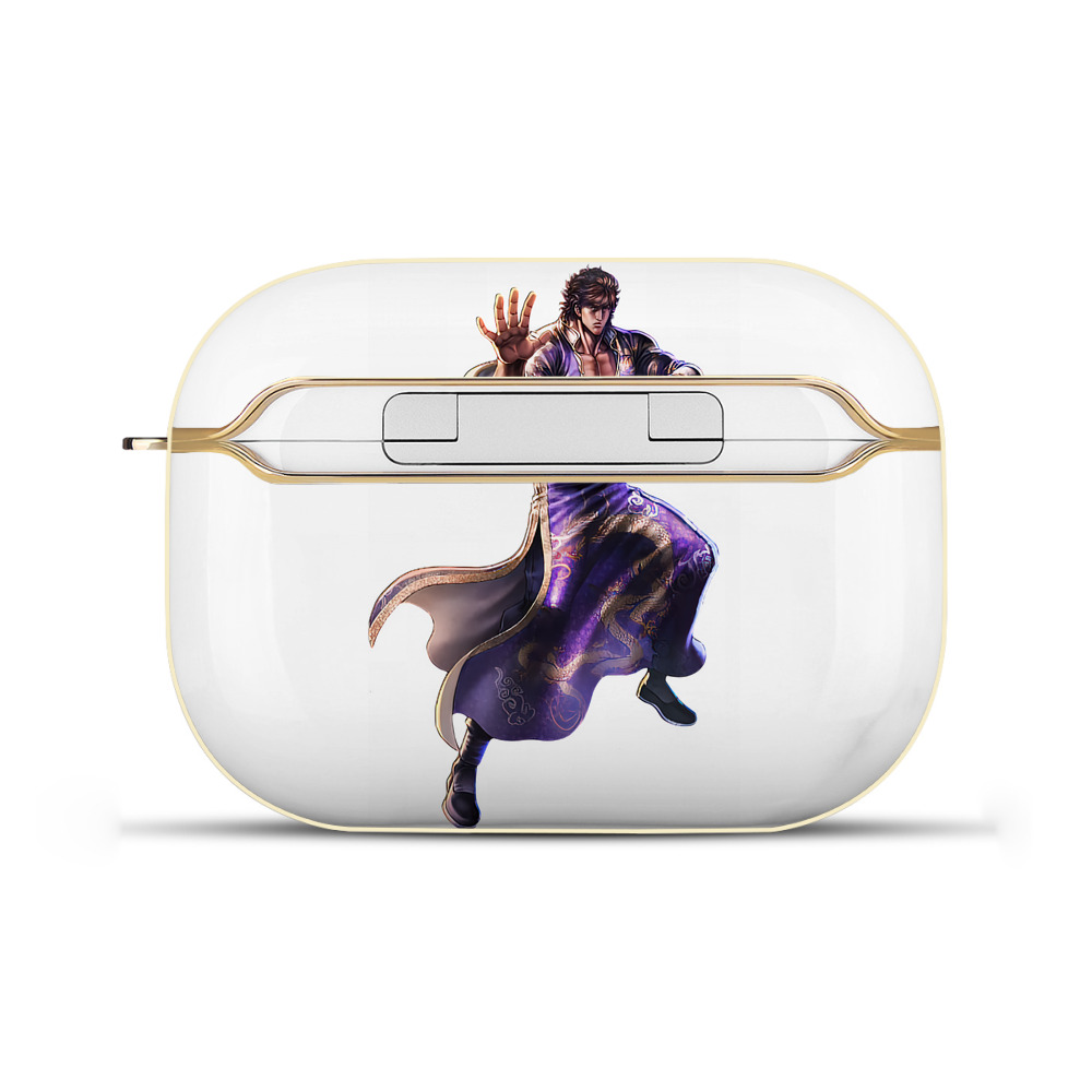 （画像用） 北斗の拳 Fist of the North Star 【AirPods Pro用】ハードシェル保護ケース｜耐衝撃・防指紋・カラビナ付き商品仕様