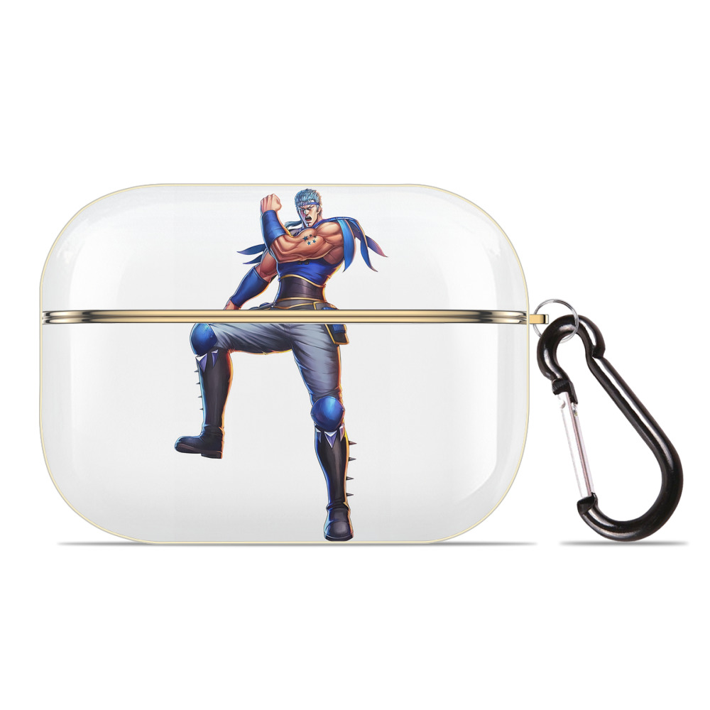 （画像用） 北斗の拳 Fist of the North Star 【AirPods Pro用】ハードシェル保護ケース｜耐衝撃・防指紋・カラビナ付き商品仕様
