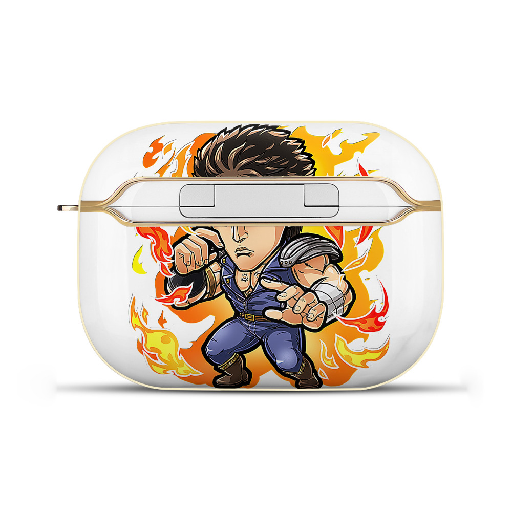 北斗の拳 Fist of the North Star 【AirPods Pro用】ハードシェル保護ケース｜耐衝撃・防指紋・カラビナ付き商品仕様