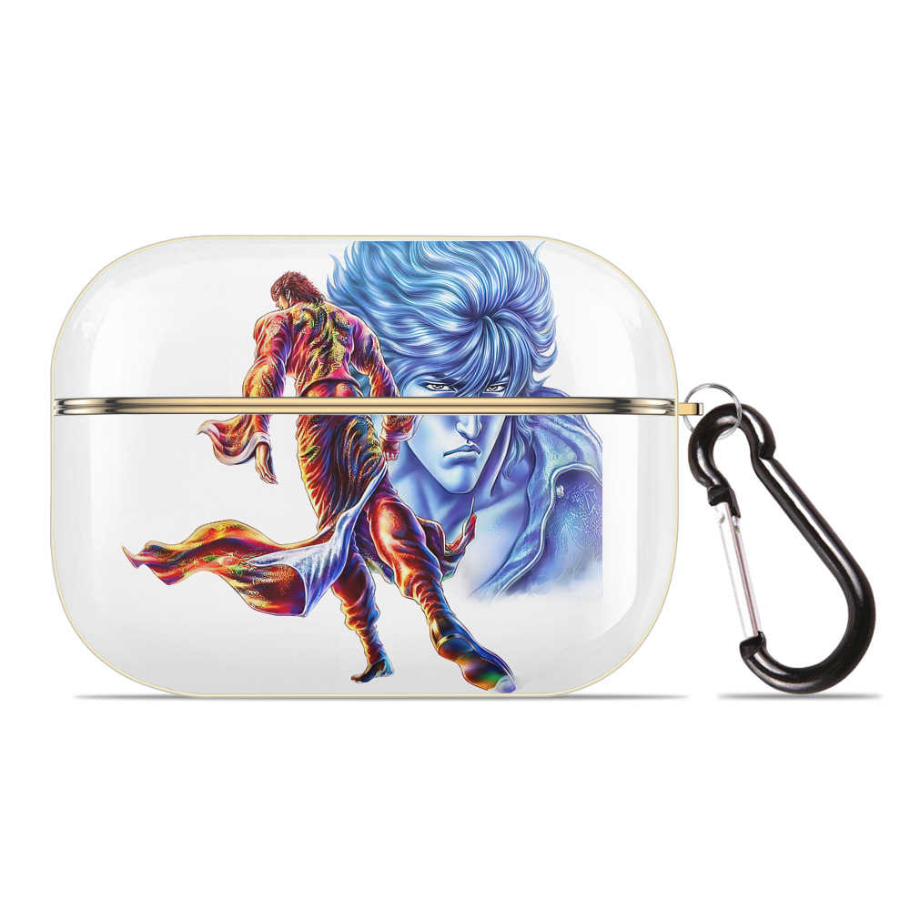 （画像用） 北斗の拳 Fist of the North Star 【AirPods Pro用】ハードシェル保護ケース｜耐衝撃・防指紋・カラビナ付き商品仕様