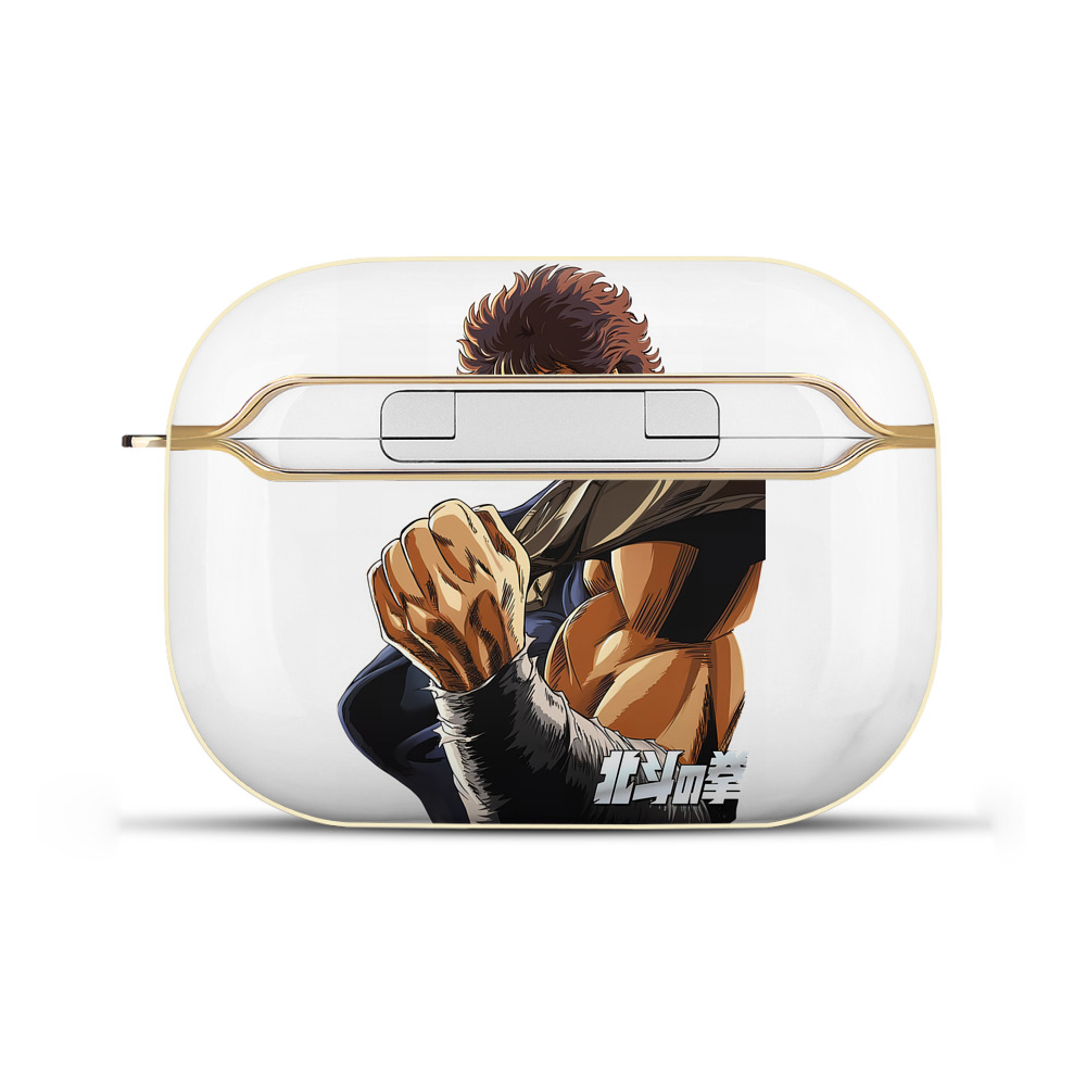 （画像用） 北斗の拳 Fist of the North Star 【AirPods Pro用】ハードシェル保護ケース｜耐衝撃・防指紋・カラビナ付き商品仕様