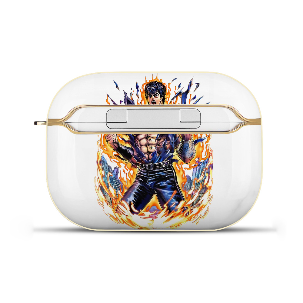 北斗の拳 Fist of the North Star 【AirPods Pro用】ハードシェル保護ケース｜耐衝撃・防指紋・カラビナ付き商品仕様