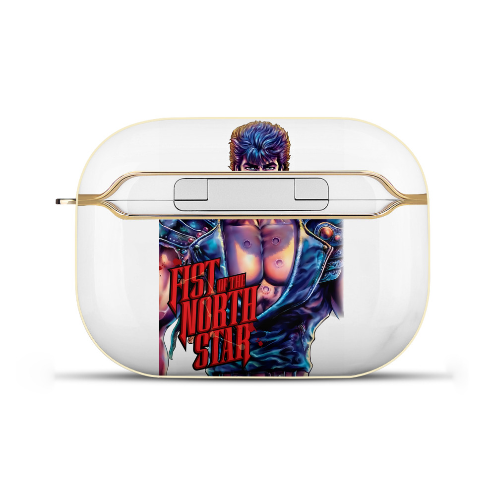 （画像用） 北斗の拳 Fist of the North Star 【AirPods Pro用】ハードシェル保護ケース｜耐衝撃・防指紋・カラビナ付き商品仕様