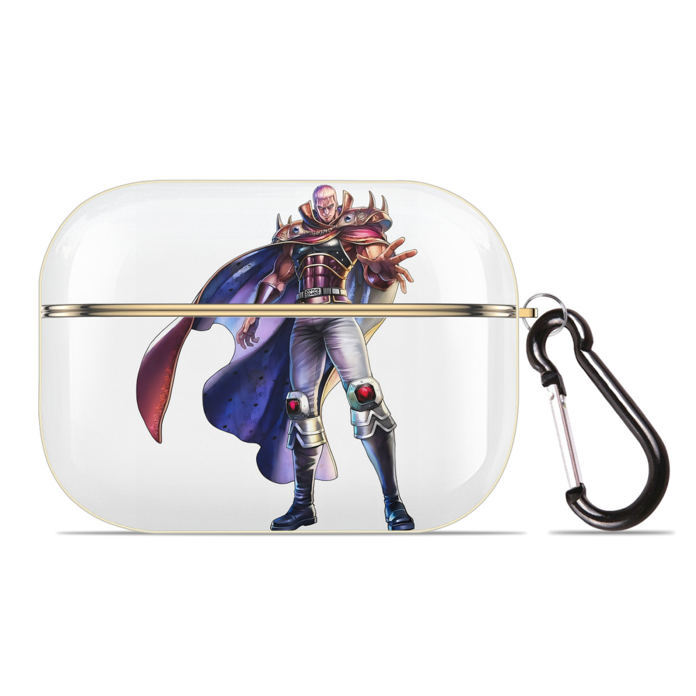 （画像用） 北斗の拳 Fist of the North Star 【AirPods Pro用】ハードシェル保護ケース｜耐衝撃・防指紋・カラビナ付き商品仕様