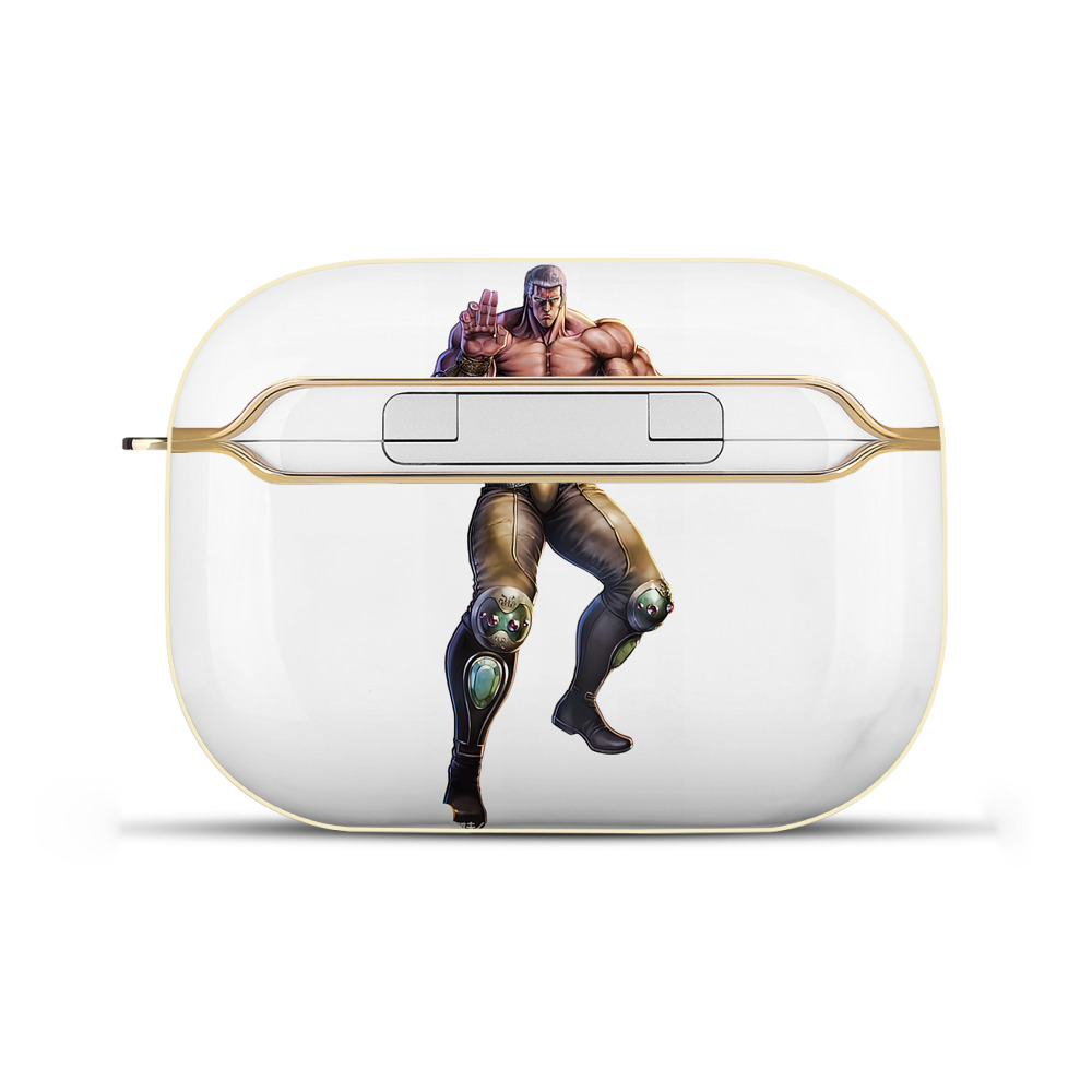 （画像用） 北斗の拳 Fist of the North Star 【AirPods Pro用】ハードシェル保護ケース｜耐衝撃・防指紋・カラビナ付き商品仕様