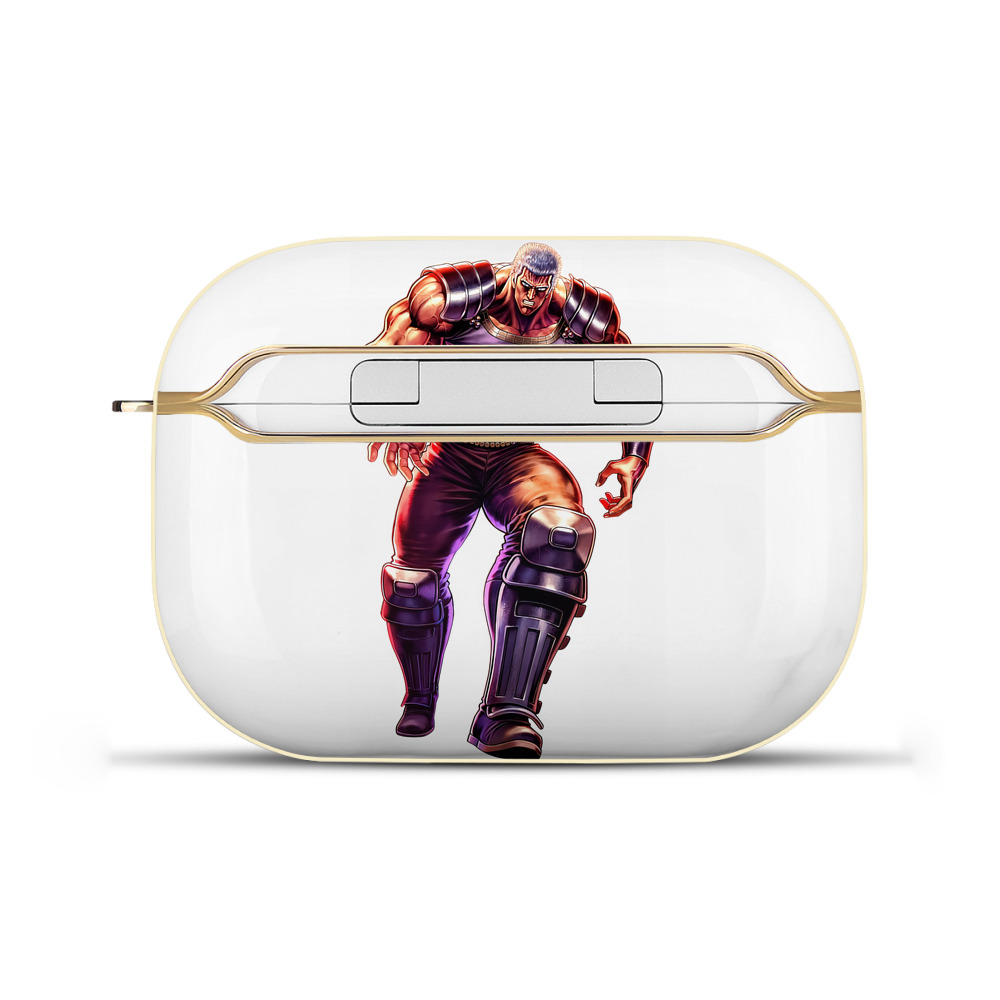 （画像用） 北斗の拳 Fist of the North Star 【AirPods Pro用】ハードシェル保護ケース｜耐衝撃・防指紋・カラビナ付き商品仕様