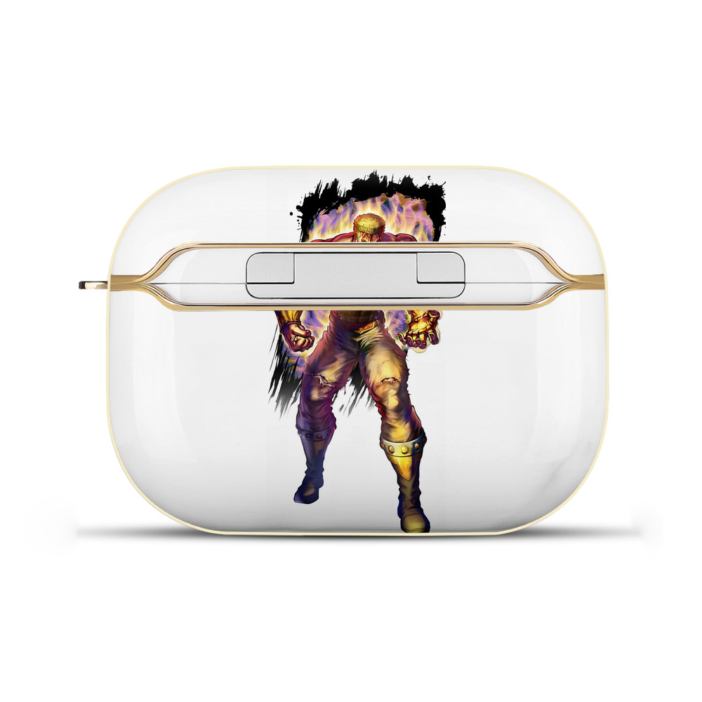 （画像用） 北斗の拳 Fist of the North Star 【AirPods Pro用】ハードシェル保護ケース｜耐衝撃・防指紋・カラビナ付き商品仕様