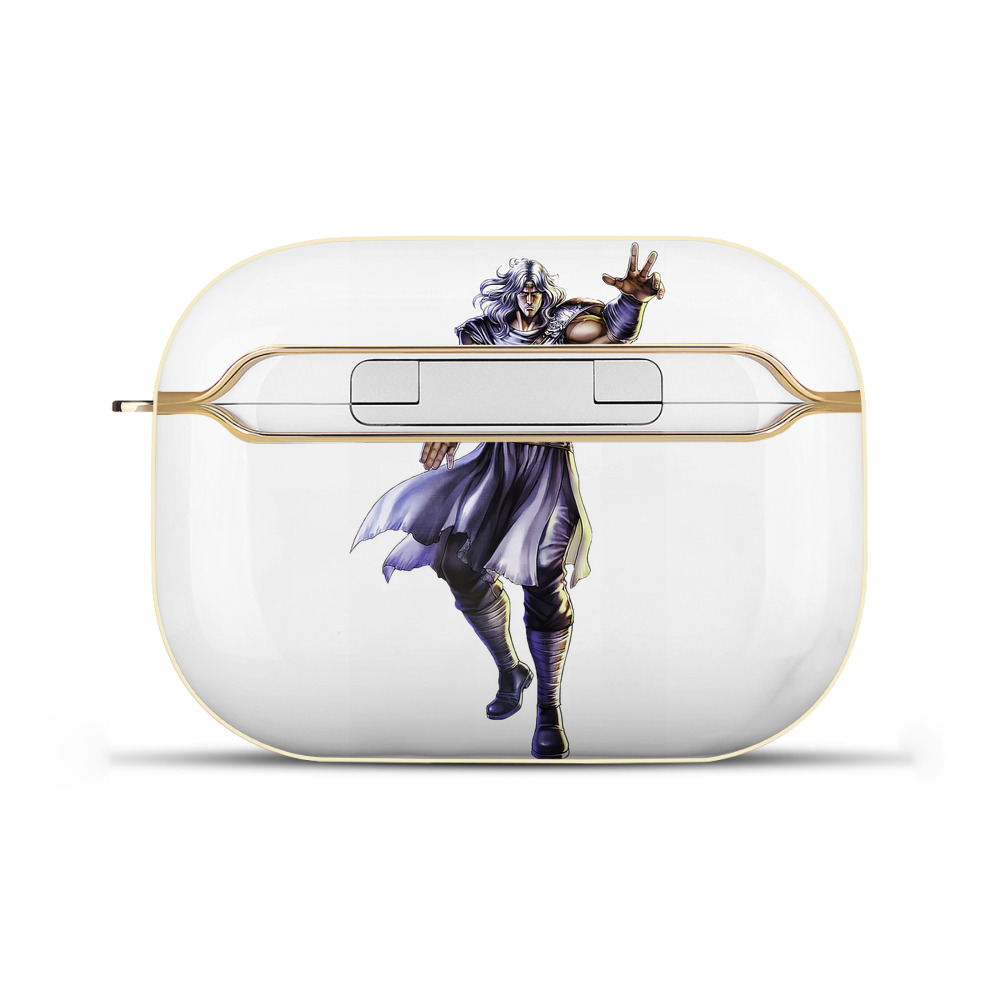 （画像用） 北斗の拳 Fist of the North Star 【AirPods Pro用】ハードシェル保護ケース｜耐衝撃・防指紋・カラビナ付き商品仕様