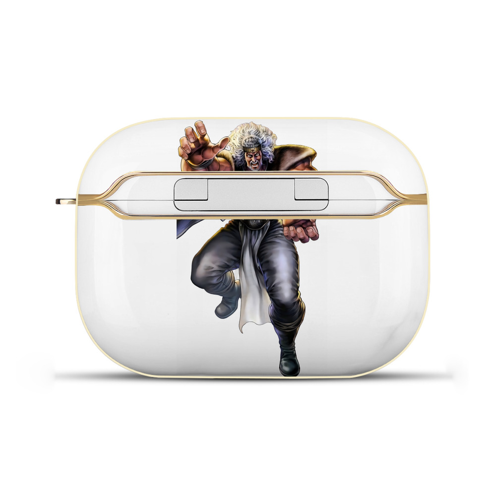 （画像用） 北斗の拳 Fist of the North Star 【AirPods Pro用】ハードシェル保護ケース｜耐衝撃・防指紋・カラビナ付き商品仕様