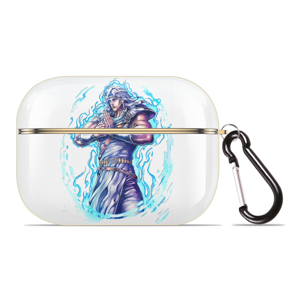 （画像用） 北斗の拳 Fist of the North Star 【AirPods Pro用】ハードシェル保護ケース｜耐衝撃・防指紋・カラビナ付き商品仕様
