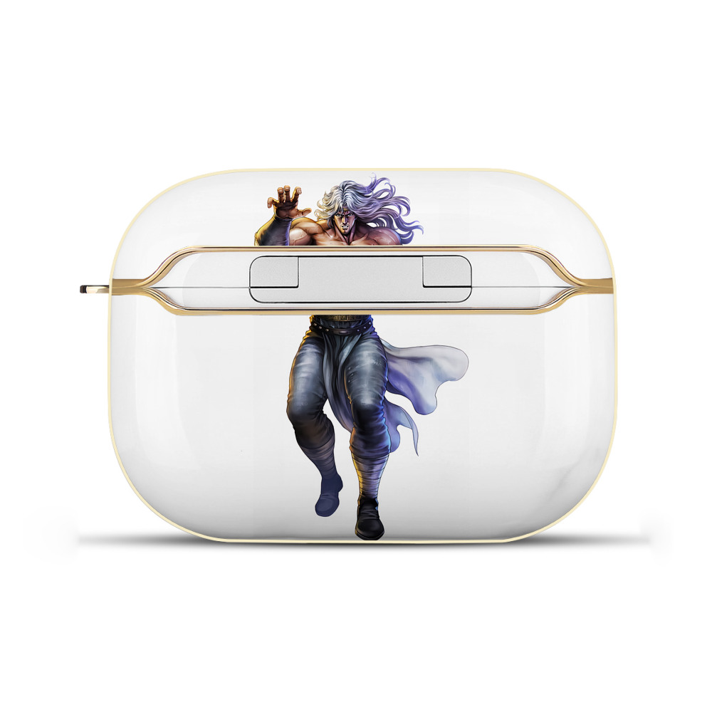 （画像用） 北斗の拳 Fist of the North Star 【AirPods Pro用】ハードシェル保護ケース｜耐衝撃・防指紋・カラビナ付き商品仕様