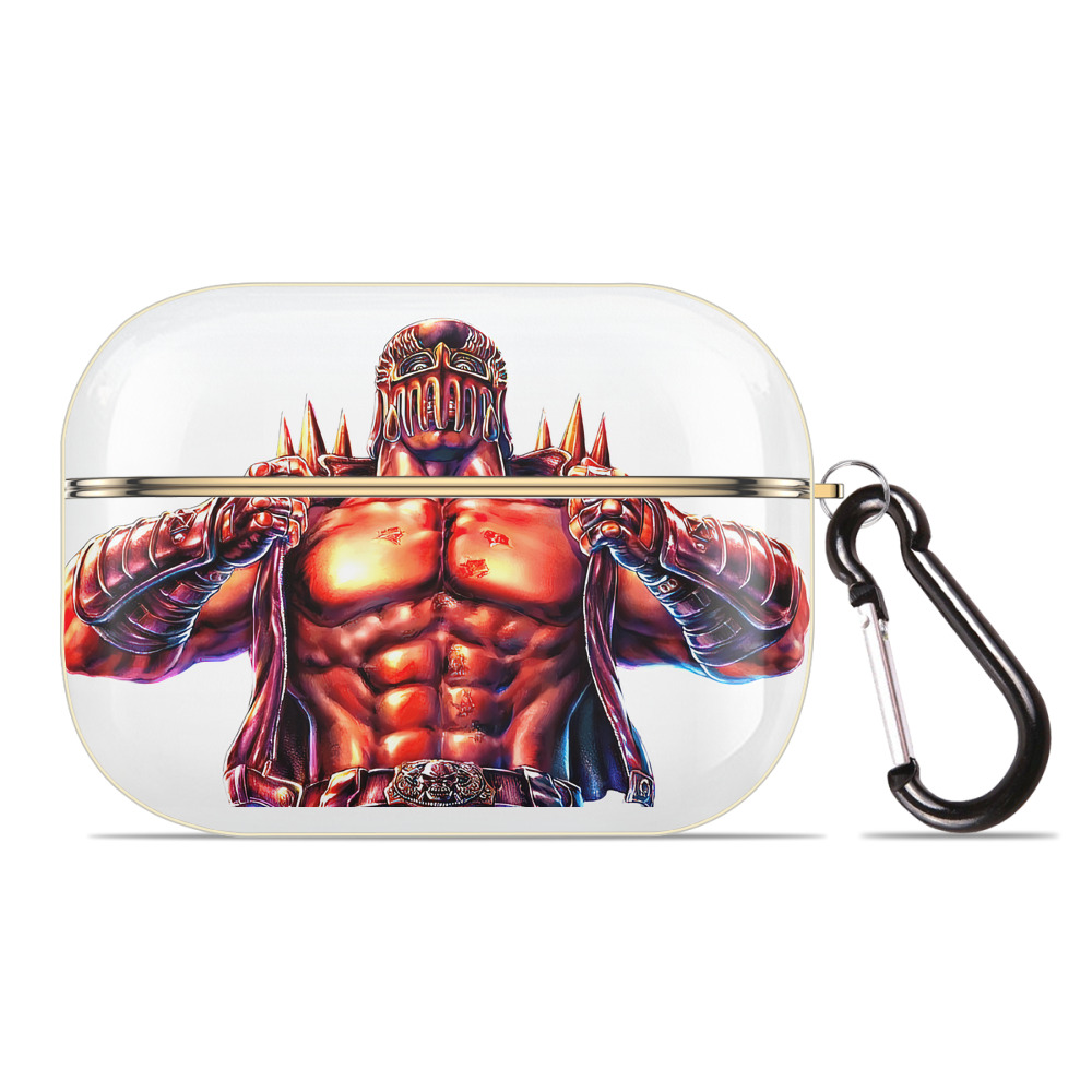 （画像用） 北斗の拳 Fist of the North Star 【AirPods Pro用】ハードシェル保護ケース｜耐衝撃・防指紋・カラビナ付き商品仕様