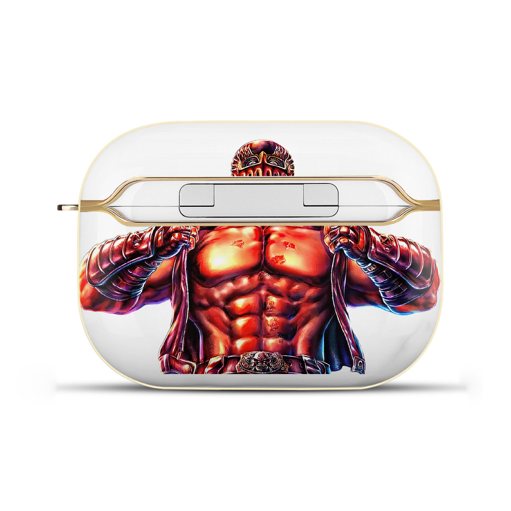 （画像用） 北斗の拳 Fist of the North Star 【AirPods Pro用】ハードシェル保護ケース｜耐衝撃・防指紋・カラビナ付き商品仕様