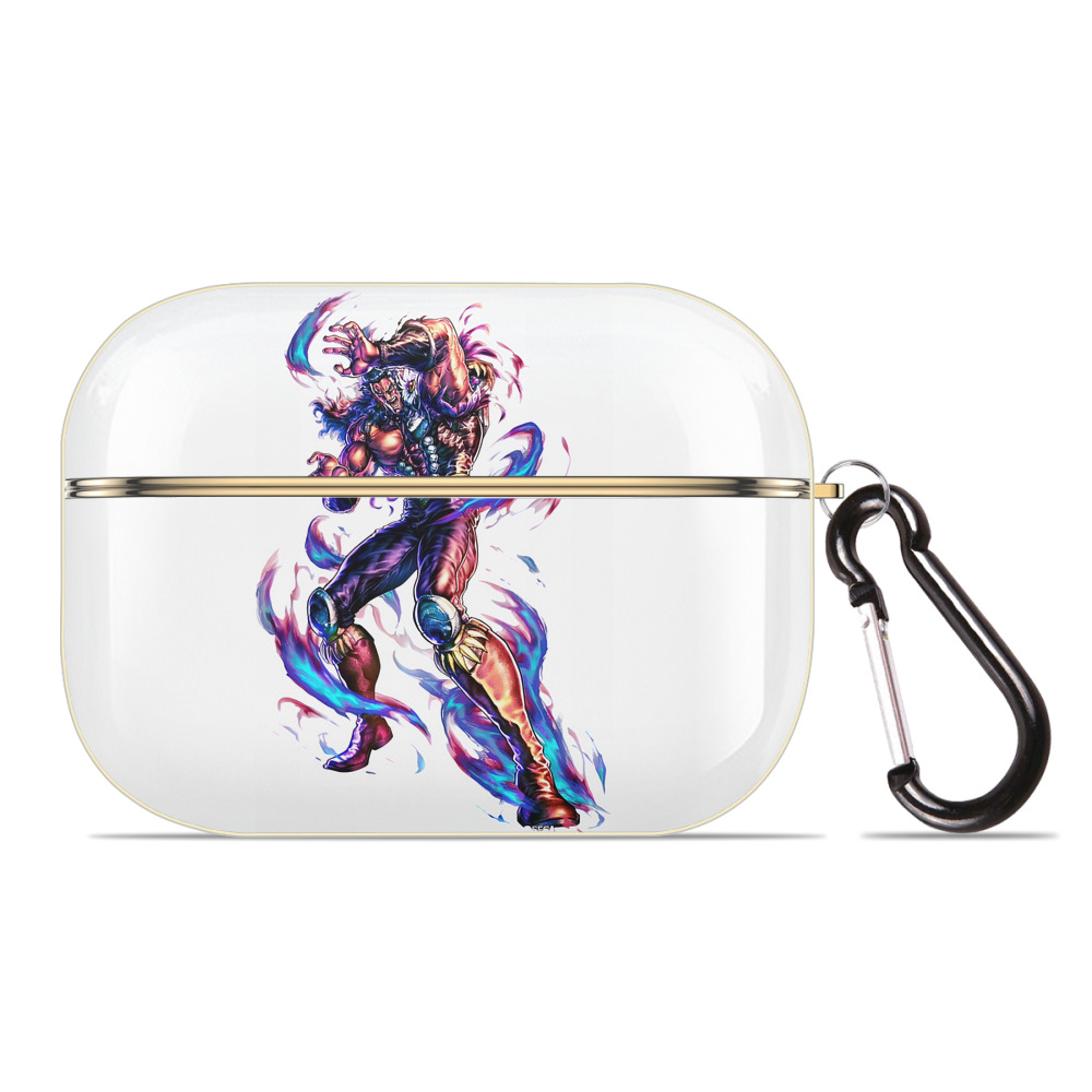 （画像用） 北斗の拳 Fist of the North Star 【AirPods Pro用】ハードシェル保護ケース｜耐衝撃・防指紋・カラビナ付き商品仕様