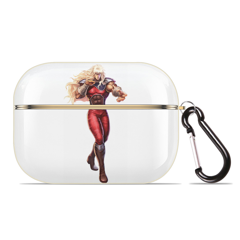 （画像用） 北斗の拳 Fist of the North Star 【AirPods Pro用】ハードシェル保護ケース｜耐衝撃・防指紋・カラビナ付き商品仕様